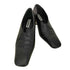 ジルサンダー JIL SANDER PUMP PAPERED CALF スクエアトゥ レザー メタルヒールパンプス レディース EUR:37