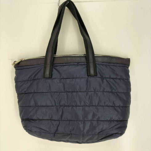 ALBERTO BONI イタリア製 国旗刺繍 キルティング レザー トートバック レディース