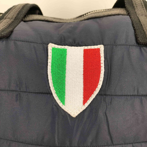 ALBERTO BONI イタリア製 国旗刺繍 キルティング レザー トートバック レディース