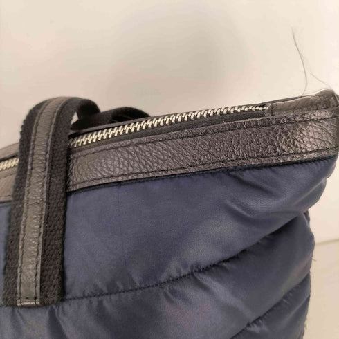 ALBERTO BONI イタリア製 国旗刺繍 キルティング レザー トートバック レディース