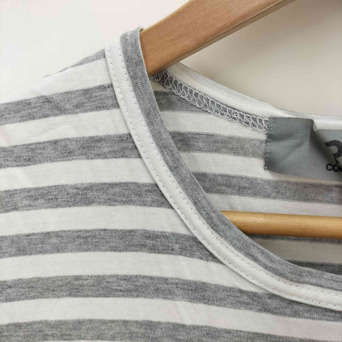 プレイコムデギャルソン PLAY COMME des GARCONS ボーダー柄 クルーネックカットソー メンズ JPN:XL