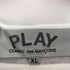 プレイコムデギャルソン PLAY COMME des GARCONS ボーダー柄 クルーネックカットソー メンズ JPN:XL