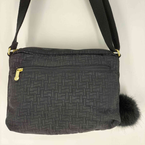 キプリング KIPLING ファーチャーム 総柄 ショルダーバック レディース