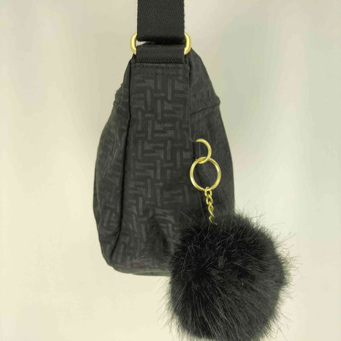 キプリング KIPLING ファーチャーム 総柄 ショルダーバック レディース