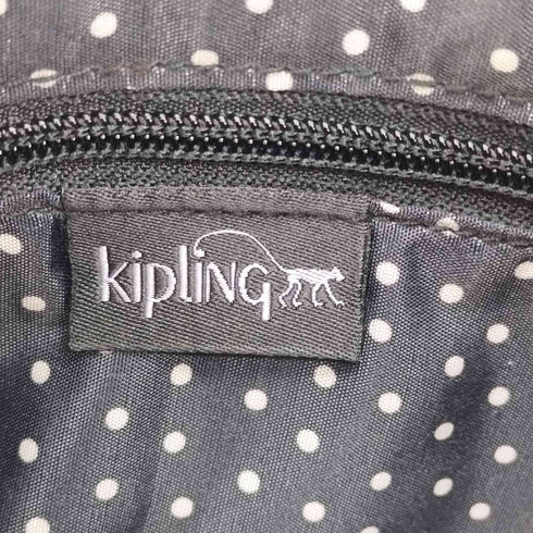 キプリング KIPLING ファーチャーム 総柄 ショルダーバック レディース