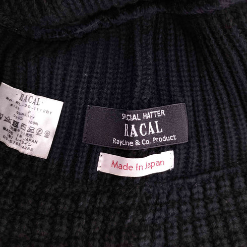 ラカル RACAL クロシェハット メンズ FREE