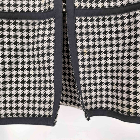 マックスマーラ MAX MARA イタリア製 ハウンドトゥースジャケット レディース 42
