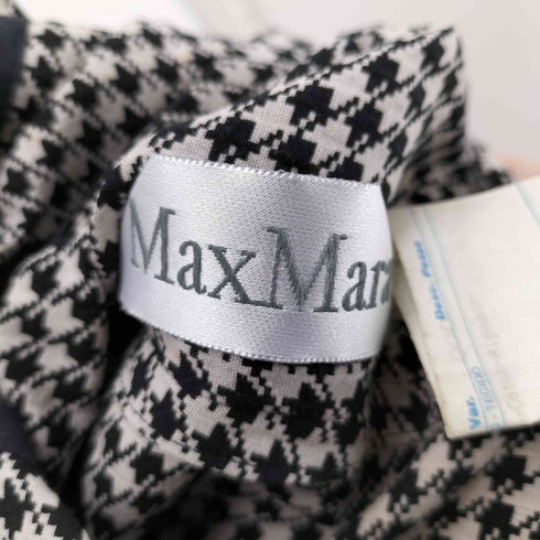 マックスマーラ MAX MARA イタリア製 ハウンドトゥースジャケット レディース 42
