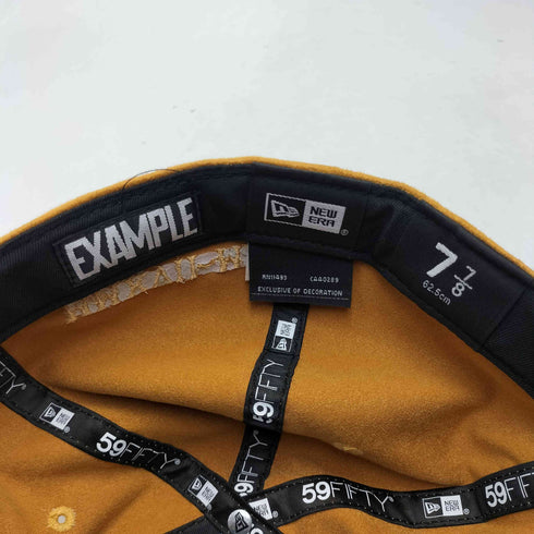 ニューエラ NEW ERA 59FIFTY COLLEGE EX LOGO SUEDE CAP 59FIFTY カレッジ EX ロゴ スエード キャップ メンズ 62.5