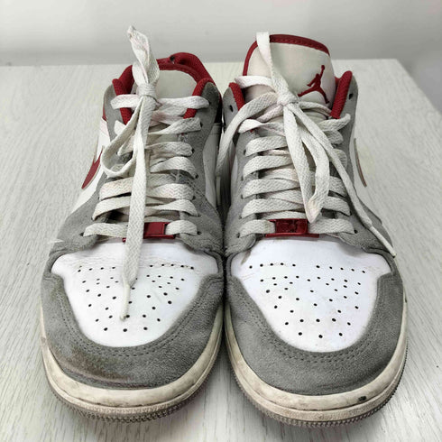 ジョーダンブランド JORDAN BRAND Air Jordan 1 Low SE White/Grey/Red エアジョーダン 1 ロー SE スニーカー メンズ JPN:26.5