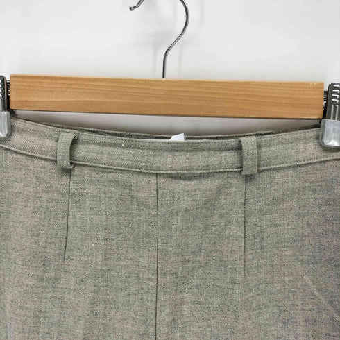 マックスマーラ MAX MARA イタリア製 白タグ LYCRA センタープレススラックス レディース JPN:36