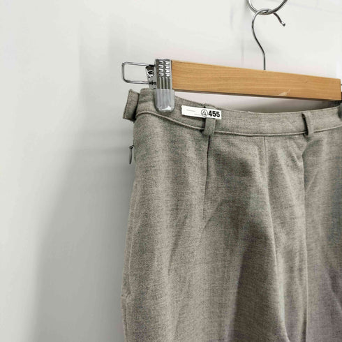 マックスマーラ MAX MARA イタリア製 白タグ LYCRA センタープレススラックス レディース JPN:36