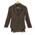 ジルサンダーネイビー JIL SANDER NAVY イタリア製 2Bテーラードジャケット スカートセットアップ レディース 34/34