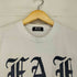 フェイクアズフラワーズ FAKE ASS FLOWERS OE Logo Tee メンズ M