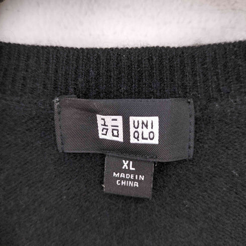 ユニクロ UNIQLO カシミヤVネックセーター メンズ JPN:XL