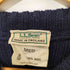 エルエルビーン L.L.Bean 80s 英国製 リブ編み ウール コマンド ニットセーター メンズ import:M