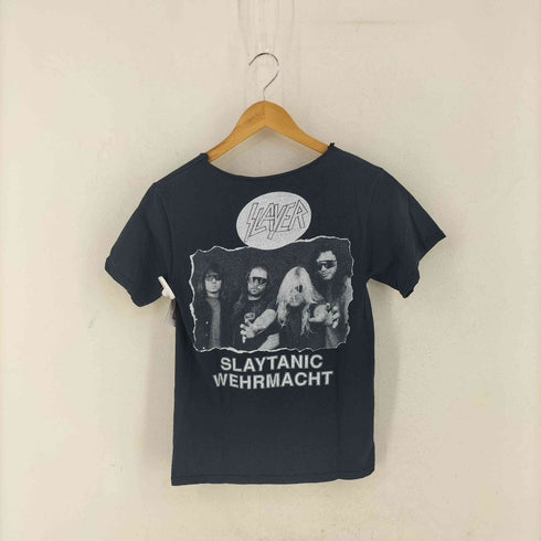 メタルバンド両面プリントTシャツ メンズ