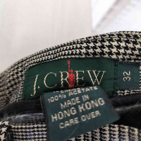 ジェイクルー J.CREW 90S 巨人タグ ウールチェックパンツ メンズ 32
