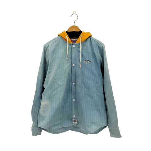 IRIE LIFE ストライプ柄 シャツパーカー メンズ import:M