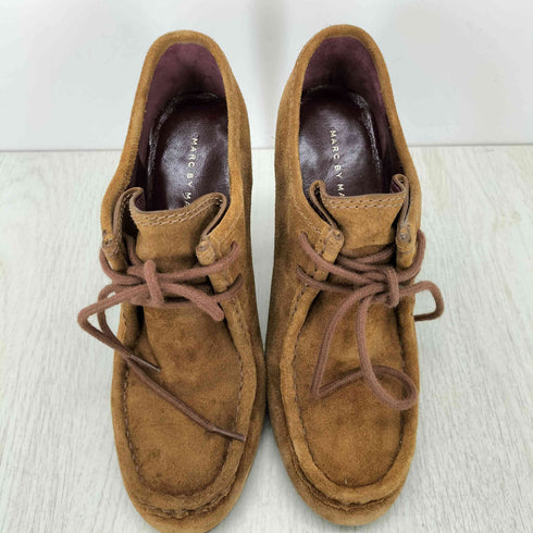 マークバイマークジェイコブス Marc by Marc Jacobs スエードヒールブーティ レディース 36 1/2