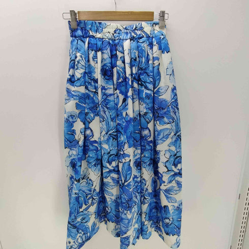 ストロベリーフィールズ STRAWBERRY-FIELDS 23SS ヒーリングブルー スカート 花柄 フラワー レディース 2
