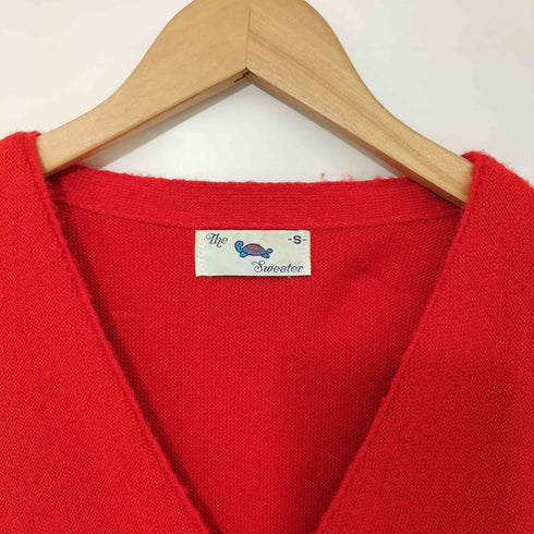 The Sweater vintage ワンポイント カーディガン メンズ import:S