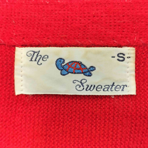 The Sweater vintage ワンポイント カーディガン メンズ import:S