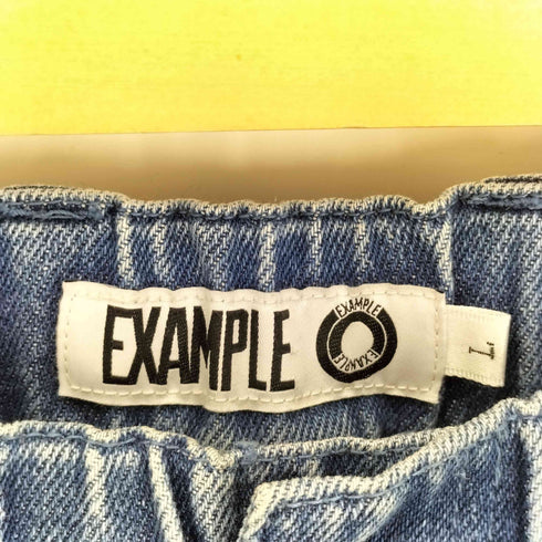 イグザンプル EXAMPLE Dカン ジップフライ サイドボタン デニム パンツ メンズ JPN:L