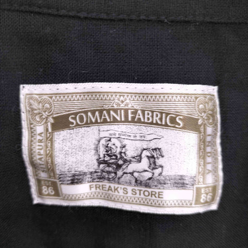 フリークスストア FREAKS STORE 25SS リラックスフィット キューバシャツ ショートスリーブ メンズ JPN:L