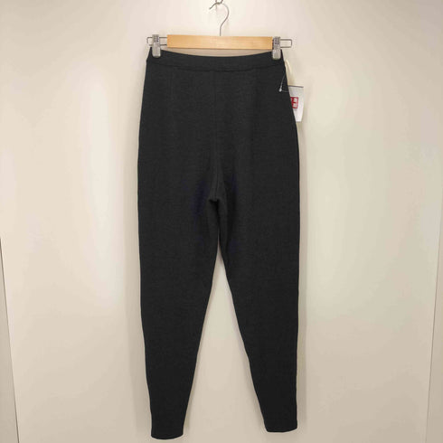 イッセイミヤケ ISSEY MIYAKE 裾ジップ ニット ジョガーパンツ レディース JPN:M