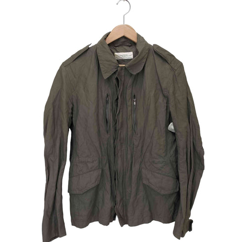 ユナイテッドアローズ UNITED ARROWS シワ加工 ダブルジップ ミリタリージャケット Y2K メンズ JPN:3