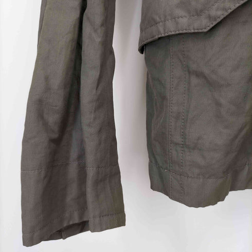 ユナイテッドアローズ UNITED ARROWS シワ加工 ダブルジップ ミリタリージャケット Y2K メンズ JPN:3