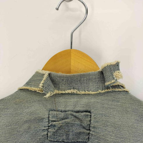 リーバイス Levis 90S 71507 XX 2nd型 ボタン裏 J02 刻印 革パッチ ビックE デニム ジャケット メンズ US:38