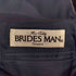 BRIDES MAN ストライプ柄 ベロアジャケット メンズ