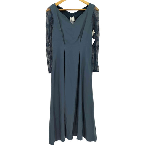 アメリ AMERI LACE SLEEVE REFINED DRESS レディース FREE