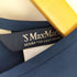 エスマックスマーラ S Max Mara ポリコットン 半袖 ギャザーワンピース レディース JPN:40
