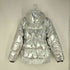 ギャップ Gap メタリック フーディ ダウンジャケット レディース import:M