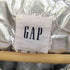 ギャップ Gap メタリック フーディ ダウンジャケット レディース import:M