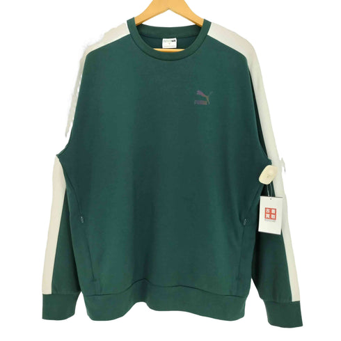 プーマ PUMA Suit Crew Neck Logo Sweatshirt メンズ JPN:M