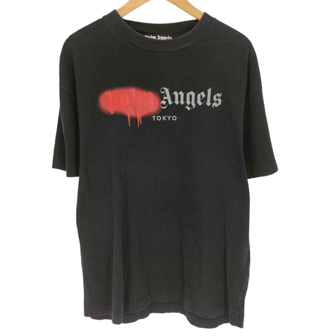 パームエンジェルス Palm Angels Tokyo Sprayed Logo T-Shirt 東京 スプレーロゴ Tシャツ メンズ JPN:XL