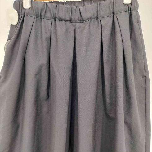 コムデギャルソンノアールケイニノミヤ COMME des GARCONS noir kei ninomiya 22aw 2タック ウールギャバ トロゴム ワイドパンツ レディース JPN:XS