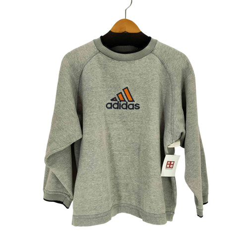 アディダス adidas 90s パフォーマンスロゴ刺繍 ラグランスウェットシャツ メンズ JPN:M