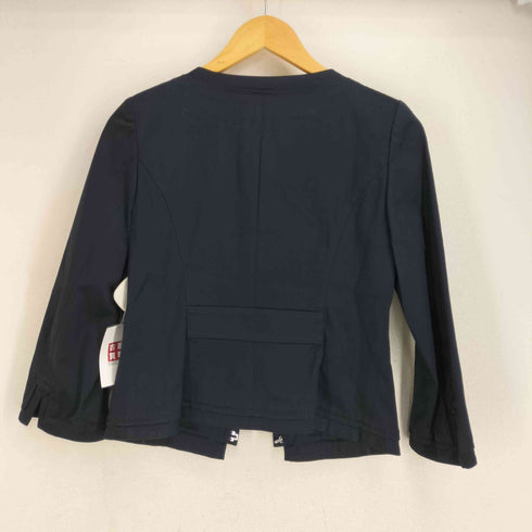 エポカ Epoca シルク混 ノーカラージャケット レディース EUR:42