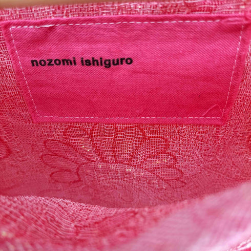 ノゾミイシグロ NOZOMI ISHIGURO Haute Couture オートクチュール 花柄 フラワー ジャカード バイアス チェック 切り替え レース レイヤード ミニ ワンピ レディース ONE SIZE