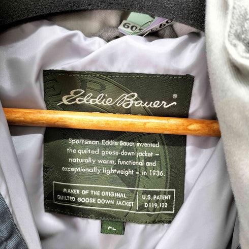 エディーバウアー Eddie Bauer ファー フード取り外し可能 中綿ダウンジャケット レディース PL
