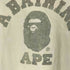 アベイシングエイプ A BATHING APE カレッジプリント S/S クルーネック Tシャツ メンズ JPN:XL