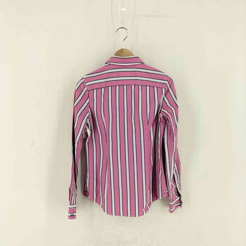 トミーヒルフィガー TOMMY HILFIGER ストライプコットンシャツ レディース import:XS