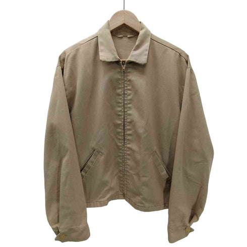 50-60S Vntage Rayon Gabardine Harrington Jacket レーヨン ギャバジン ハリントンジャケット ジップアップ スウィングトップ ブルゾン 棒TALON ヴィンテージ メンズ
