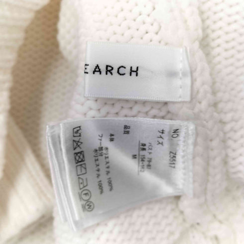 ANDSEARCH ファーニットパーカー レディース JPN:M