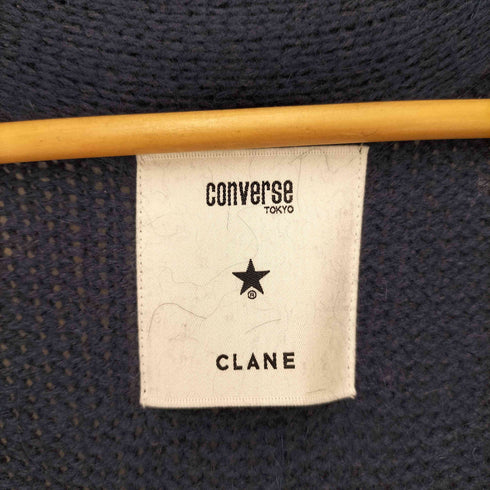 クラネ CLANE レースアップ3Dロングカーデ レディース